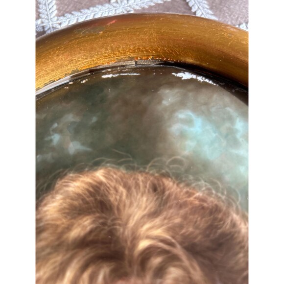 Antique KPM Berlin Porcelain Portrait Plaque – Ada White – Hand-Finished 1900 - Picture 3 of 5